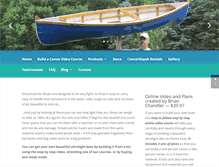 Tablet Screenshot of dreamcatcherboats.com